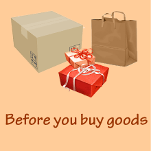 Before you buy goods
