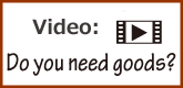 Video: Do you need goods?