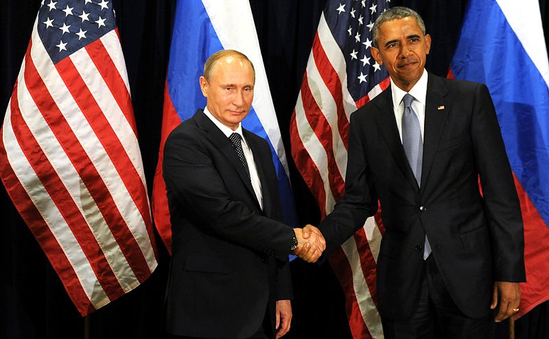プーチン大統領とオバマ大統領