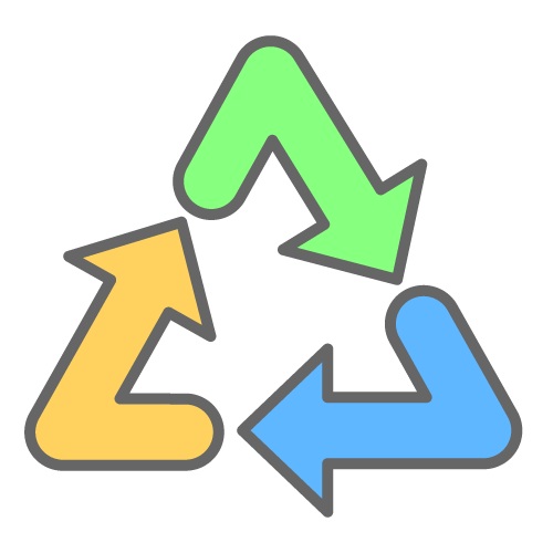 リサイクルの取扱説明書リサイクルマーク01