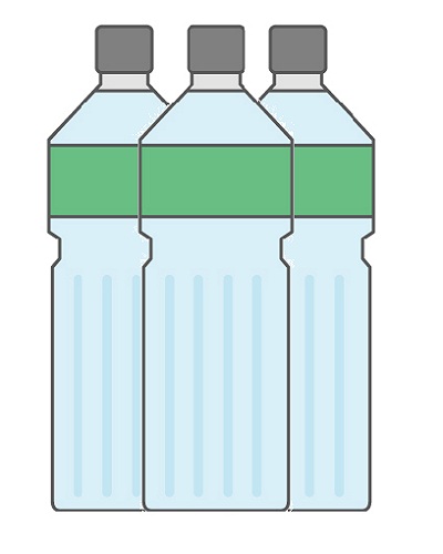 リサイクルの取扱説明書ペットボトルマーク01