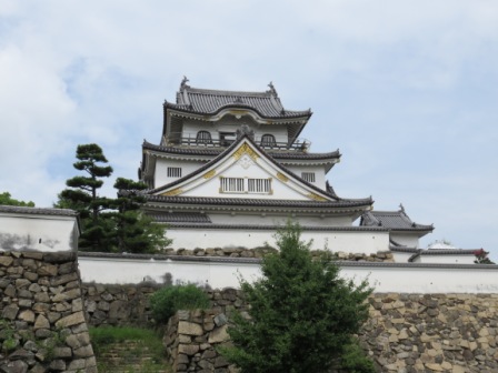 Kishiwada castle's recent apperance
