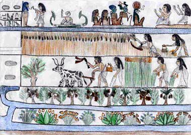 「死者の書」を描いたものです。