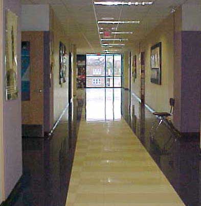 Team area hallway