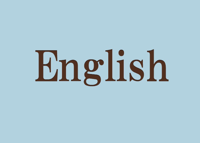 English