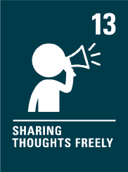 13. Sharing thoughts freely