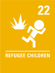 22. Refugee children