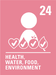24. Health, water, food, environment