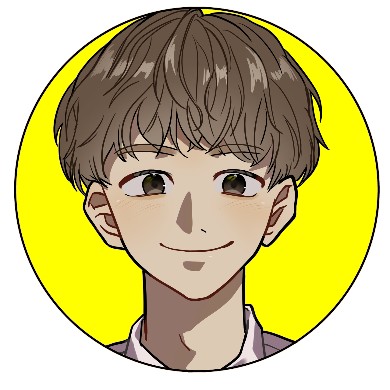 夢パスのメンバーのともあきの似顔絵